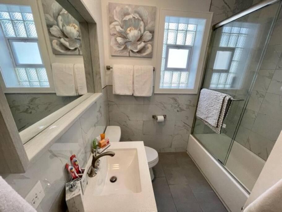 The Blue Golden Luxury Modern 3- Bedroom Apartment In 芝加哥 外观 照片