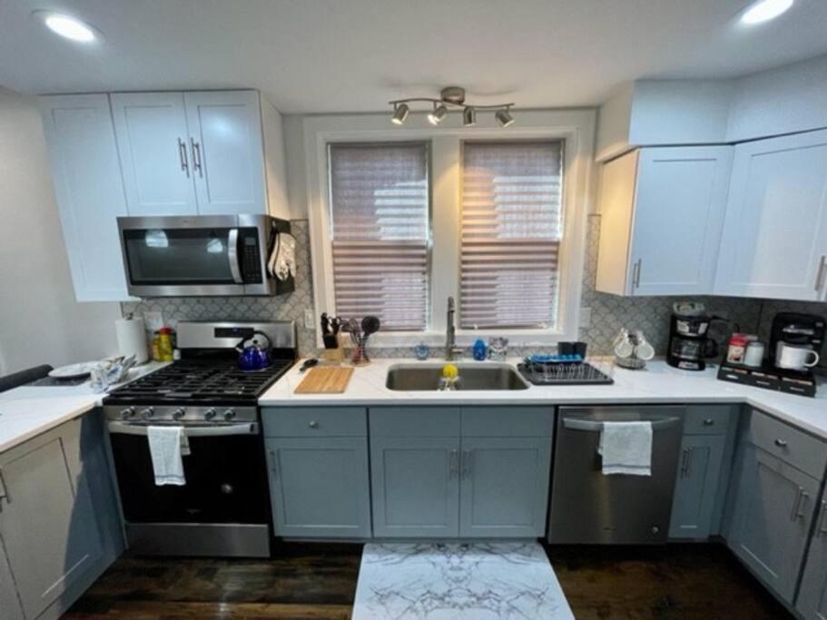 The Blue Golden Luxury Modern 3- Bedroom Apartment In 芝加哥 外观 照片