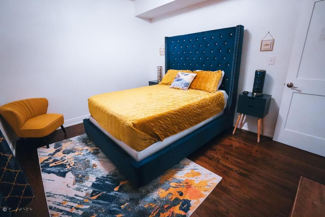 The Blue Golden Luxury Modern 3- Bedroom Apartment In 芝加哥 外观 照片